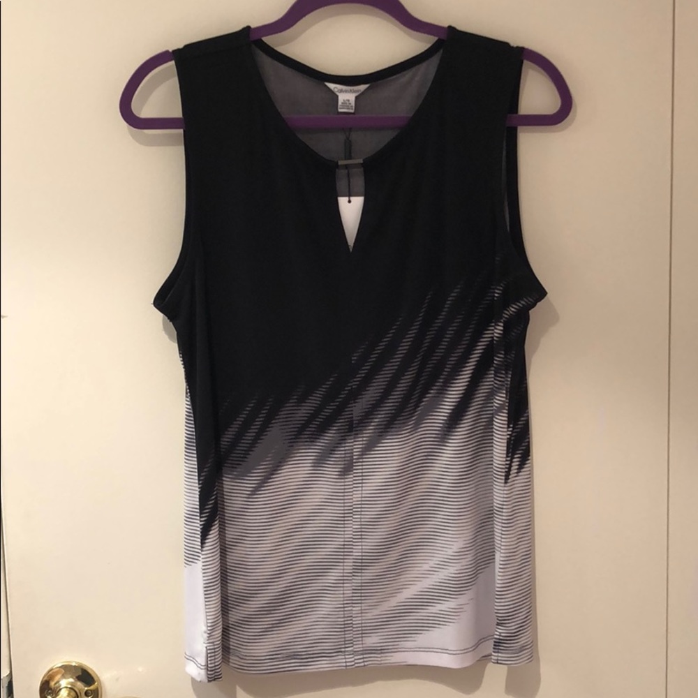 Calvin Klein sleeveless shirt in size large